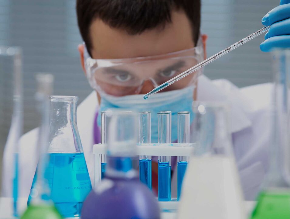 diagnoza e parazitëve në trup